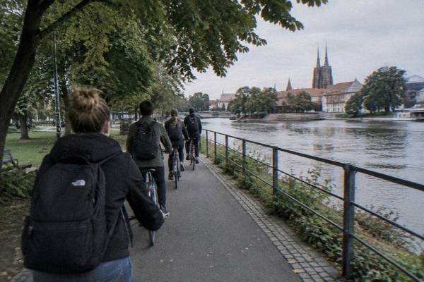 3-Hour English Bike Tour, Wroclaw