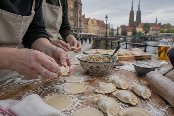 Pierogi Class, Beer Included, Wroclaw