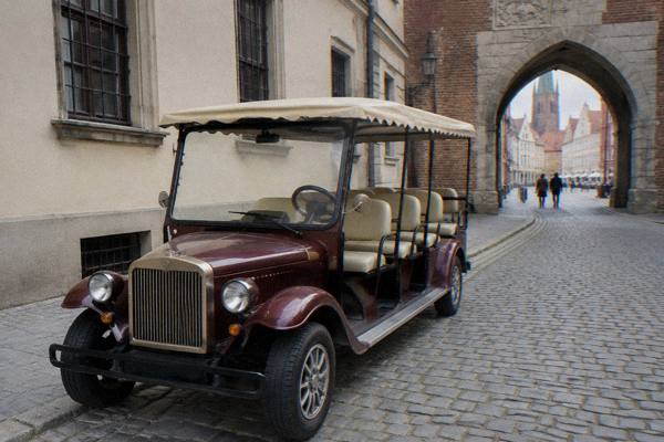 Retro Golf Cart, Unlimited Beer, Wroclaw